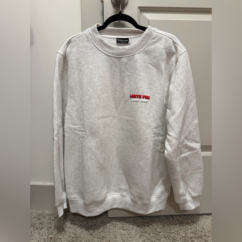White Fox S/M Love Club Since 13 Sweatshirt. 💕⚡️